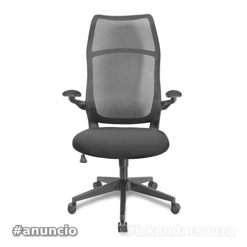 Cadeira de Escritório Zinnia Florence SL, Preto, ZNO-FLCSL-BK02