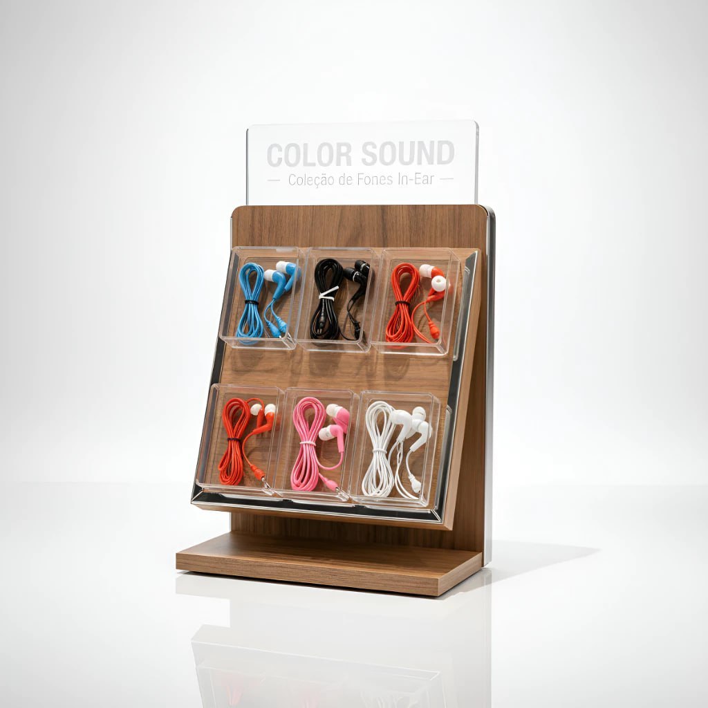 Kit 10 Fone De Ouvido Com Fio P2 Colorido Stereo Headphone