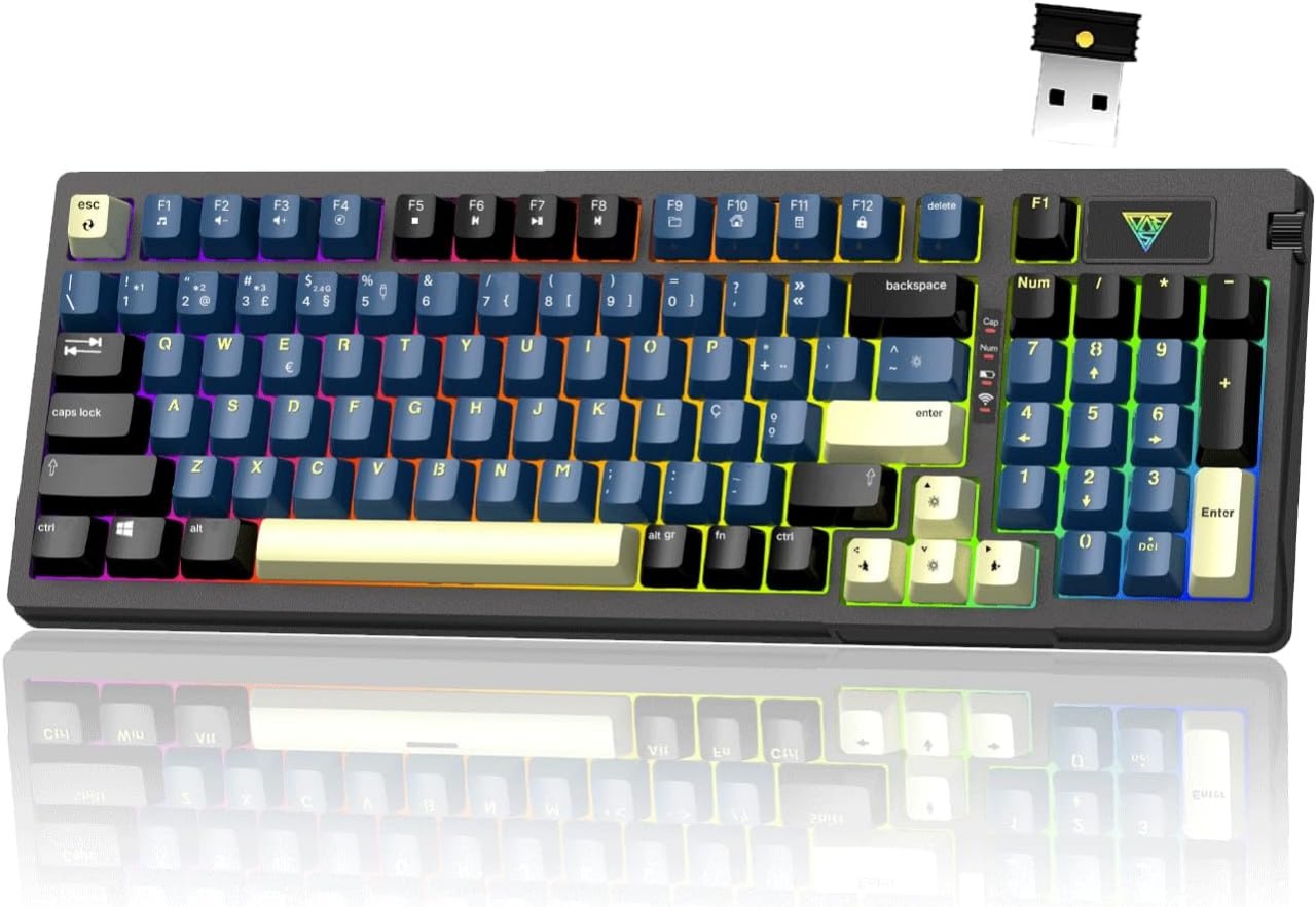 Hivento Teclado Mecânico Sem Fio