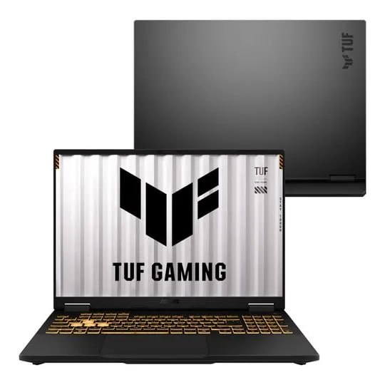 Notebook ASUS TUF Gaming F16 FX608JMR NVIDIA RTX 5060 CORE I7 16GB RAM 512GB SSD Windows 11 Home Tela de 16 FHD 165Hz Gray - RV150W