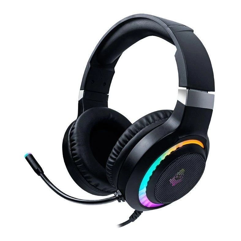 Headset Gamer Mancer Twilight, RGB, Drivers 50mm, Preto