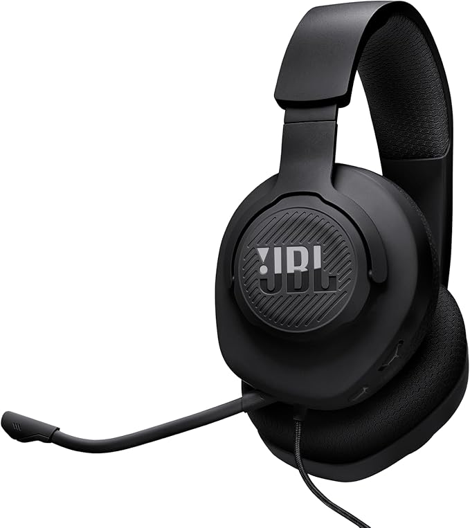 JBL Fone de Ouvido Com Fio Quantum 100M2 Headset Gamer Over Ear Microfone Removível