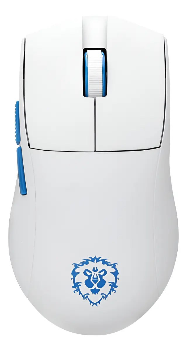 Mouse Gamer Redragon King Pro World Of Warcraft Aliança, Wir Sem Fio, Sensor PAW3395