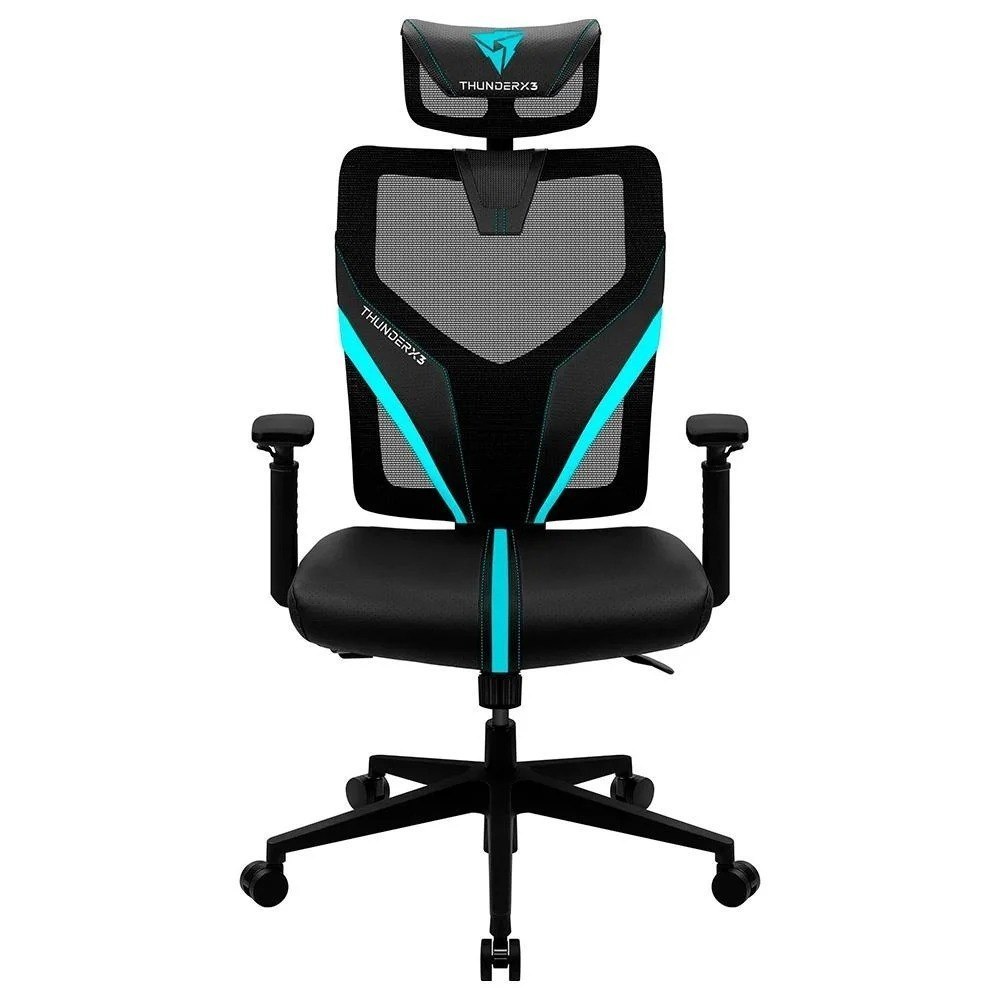 Cadeira ThunderX3 ergonomic Yama1, BlackCyan