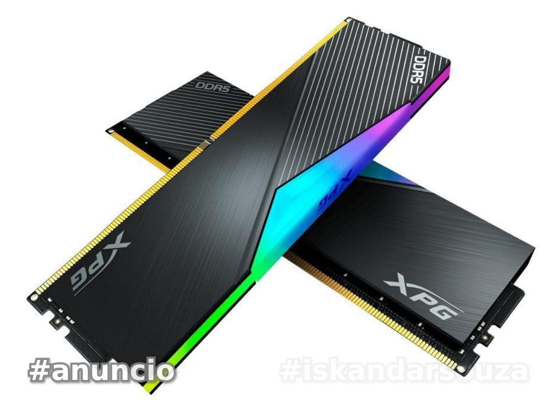 Memória RAM XPG Lancer, RGB, 32GB 2x16GB, 6000MHz, DDR5, CL30, Preto - AX5U6000C3016G-DCLARBK