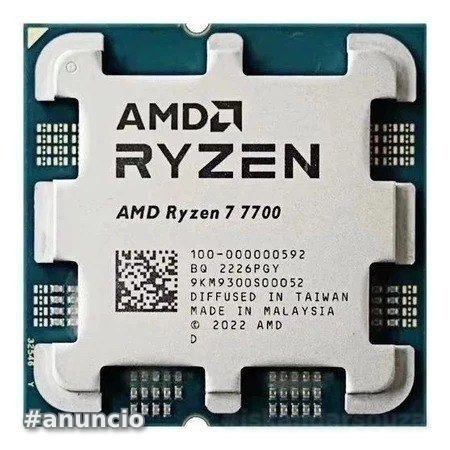 Ryzen 7 7700 AM5 5.3Ghz OEM Scooler Scaixa - Novo CPU R7