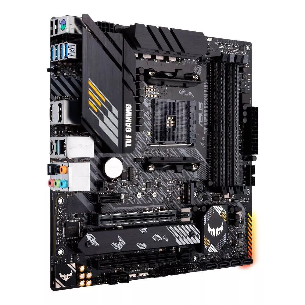Placa-Mãe AMD AM4 Asus TUF GAMING B550M-Plus