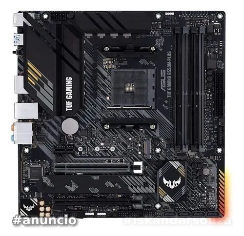 Placa-mãe Asus Pamd Am4 B550m-plus Tuf Gaming 4xddr4 Matx