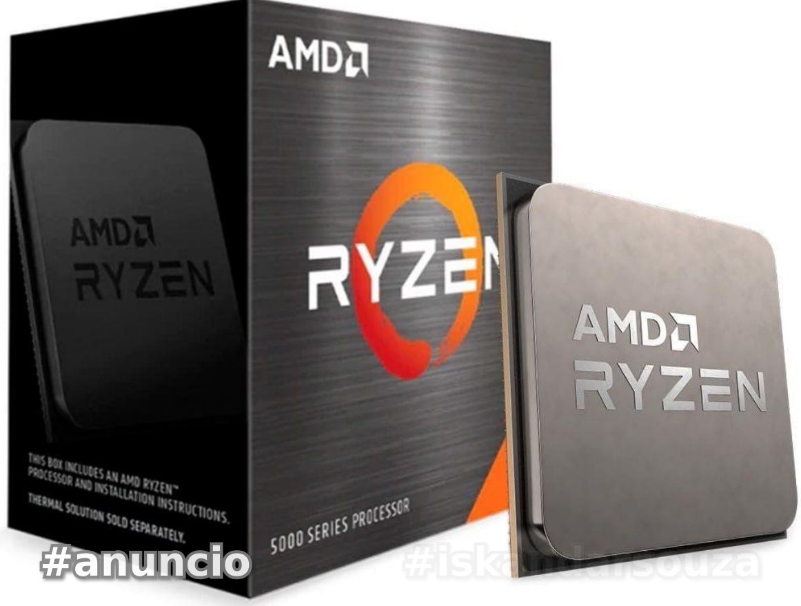 Processador AMD Ryzen 7 5700X, 3.4GHz 4.6GHz Max Turbo, Cache 36MB, AM4, Sem Vídeo - 100-100000926WOF