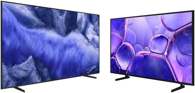 Samsung Combo Vision AI Tv 65 Qled 4K QEF1 2025  Samsung Smart Tv 43 Crystal UHD 4K U8100F 2025