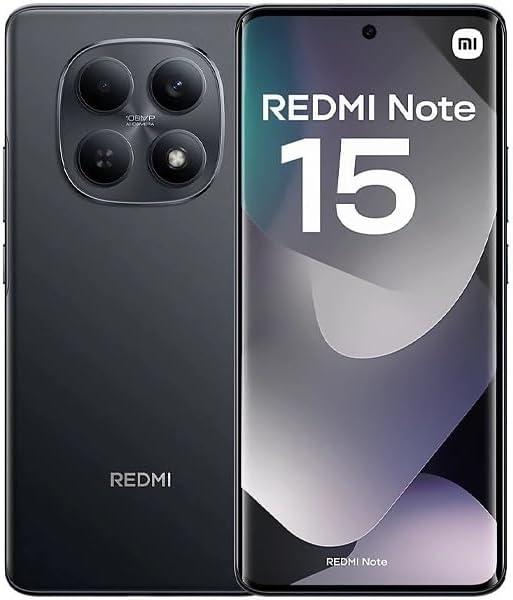Smartphone Xiaomi Redmi Note 15 Preto 8GB RAM 256GB ROM
