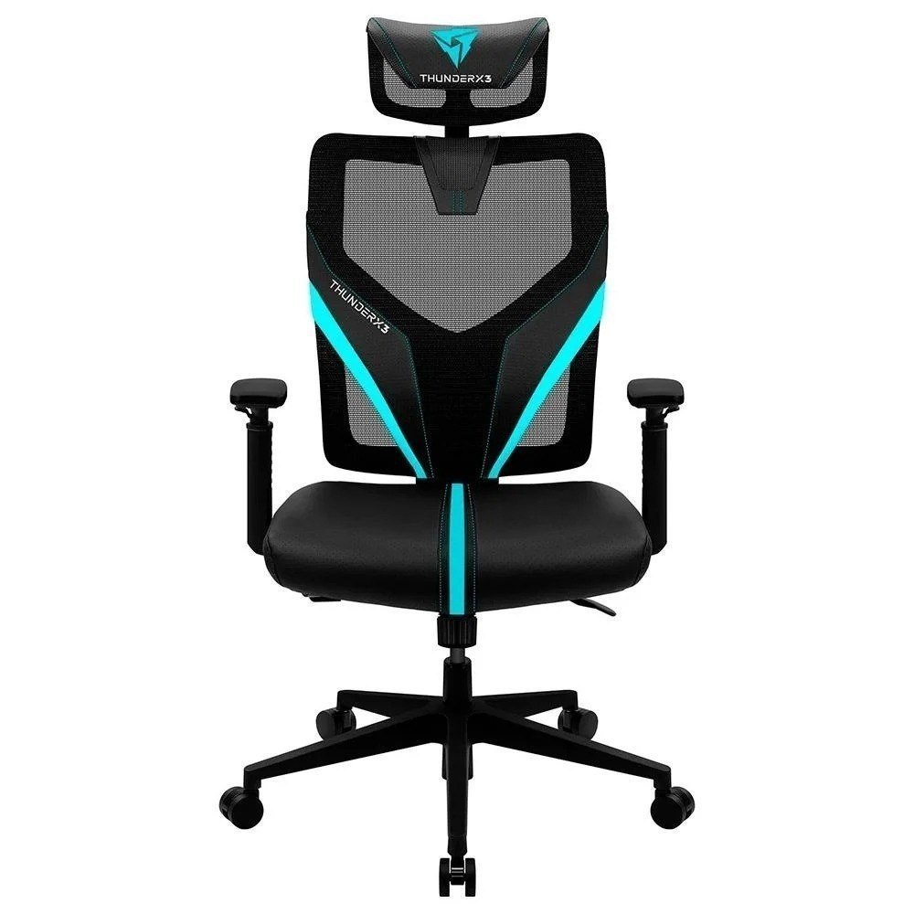Cadeira ThunderX3 ergonomic Yama1, BlackCyan