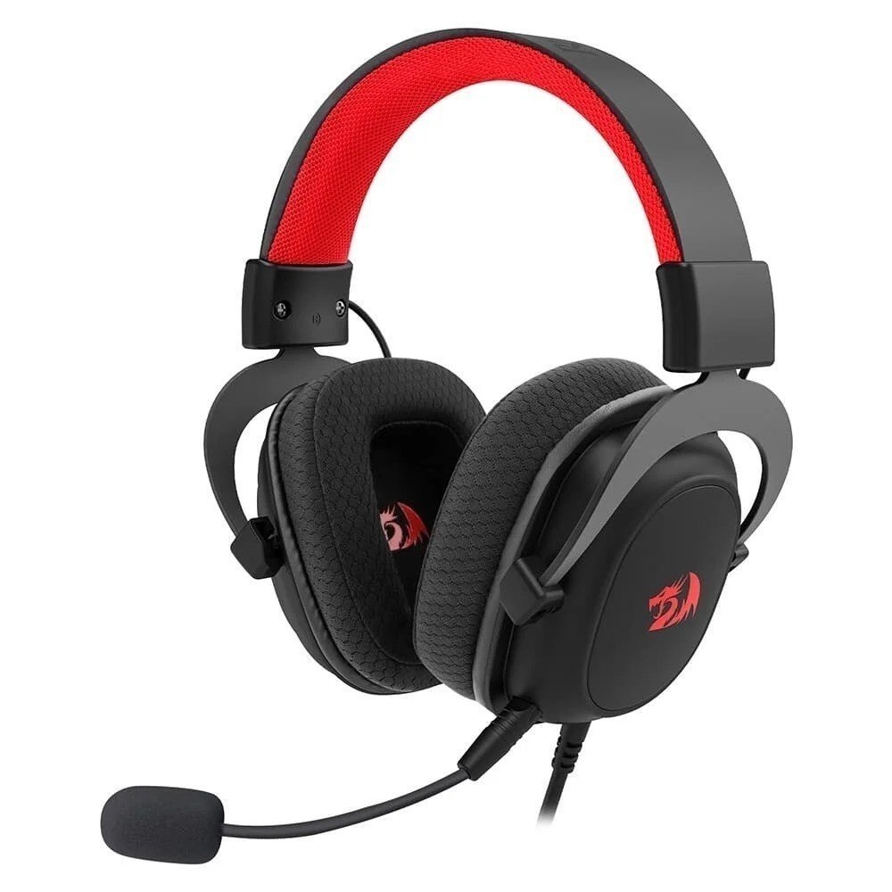 Headset Gamer Redragon Zeus Lite P3, Drivers 53mm