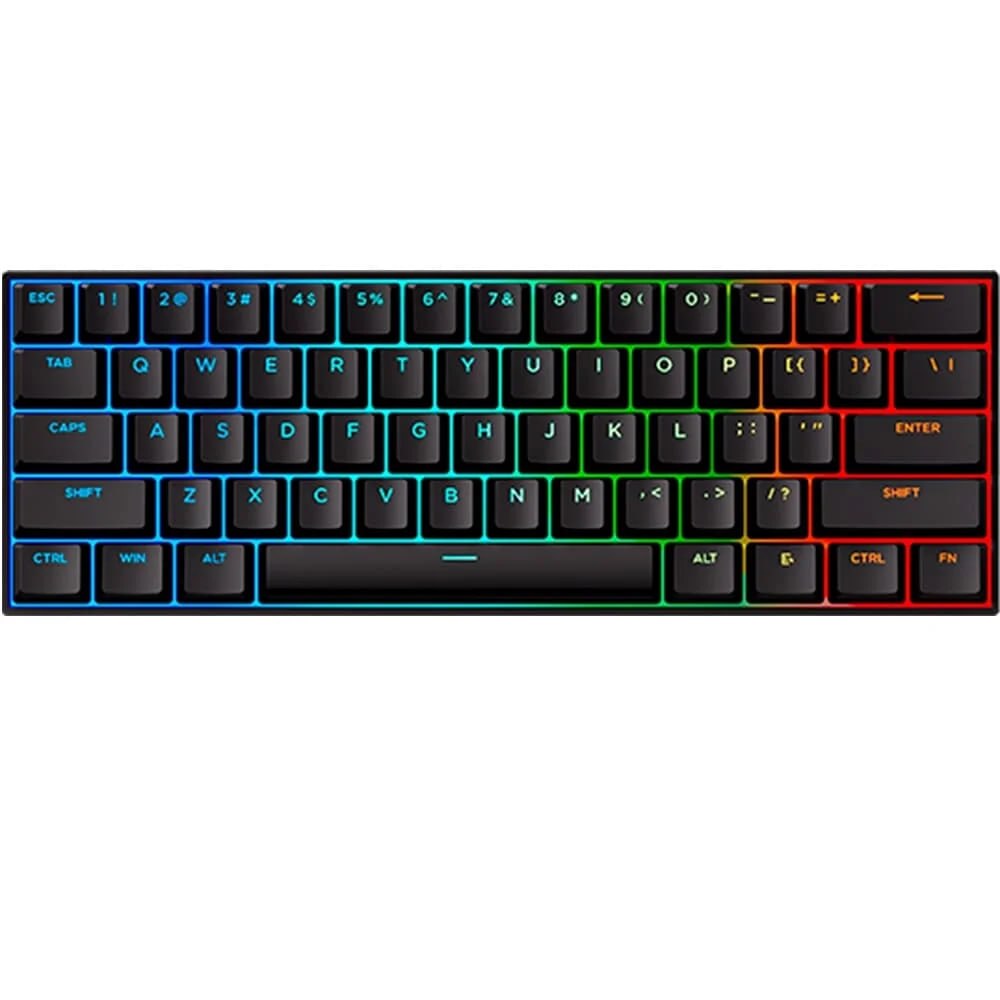 Teclado Magnético Gamer MChose Ace 60 Pro 8K, RGB, Switch KTEK Magnetic, Preto - Ace60-4A