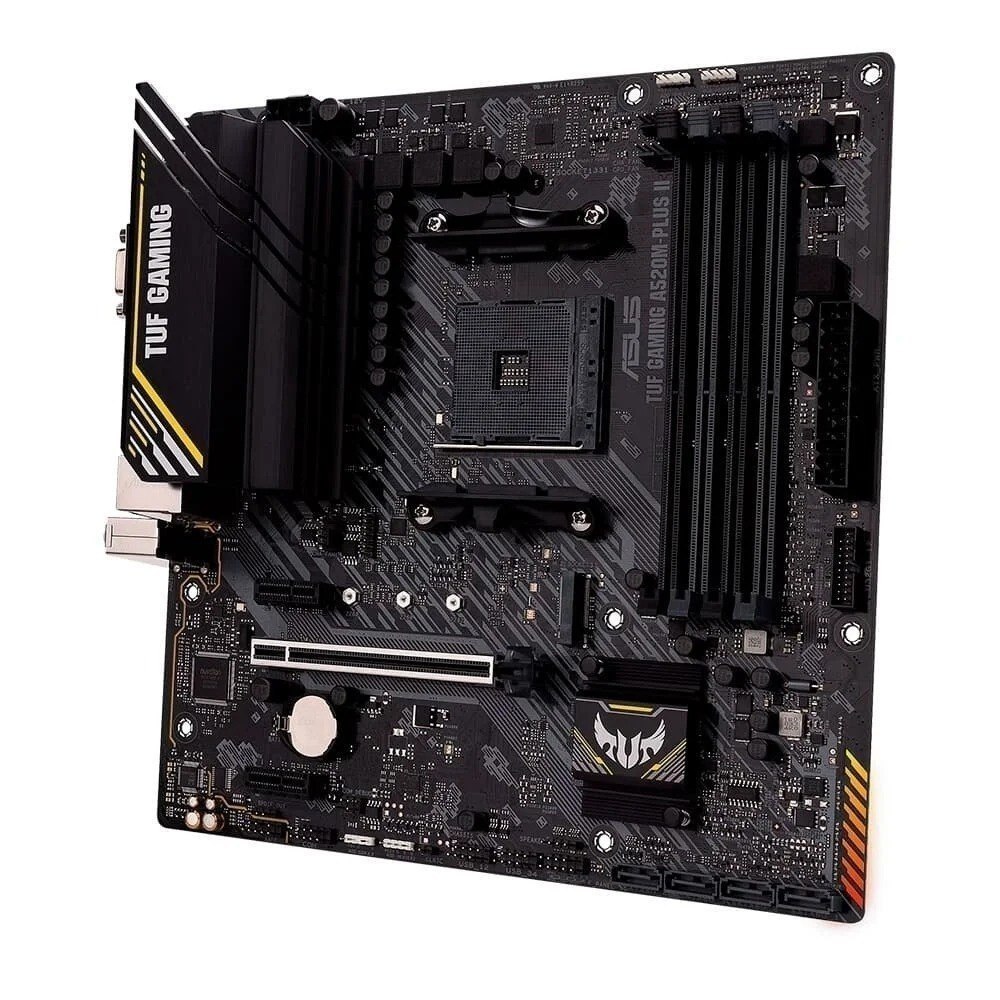 Placa Mãe Asus TUF Gaming A520M-Plus Ii, AMD AM4, Matx, DDR4