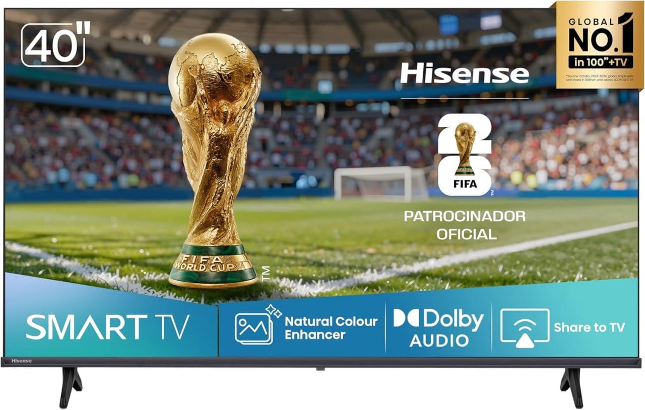 Hisense Smart TV FHD 40 Polegadas 40A4NV