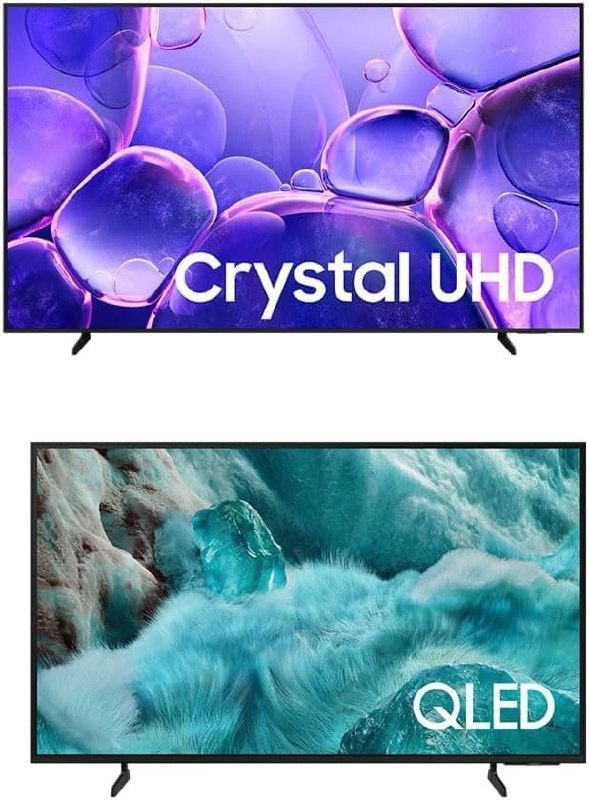 Smart TV 85 Crystal UHD 4K U8100F  Vision AI TV 50 QLED Ultra 4K