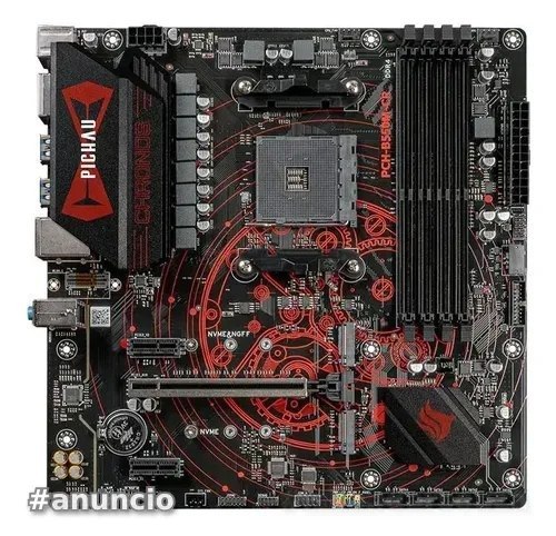 Placa Mae Pichau Chronos B550m-cr, Ddr4, Socket Amd Am4