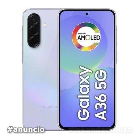 Smartphone Samsung Galaxy A36 5G 128GB 6GB RAM Câmera Tripla até 50MP Tela Super AMOLED 6.7 IP67