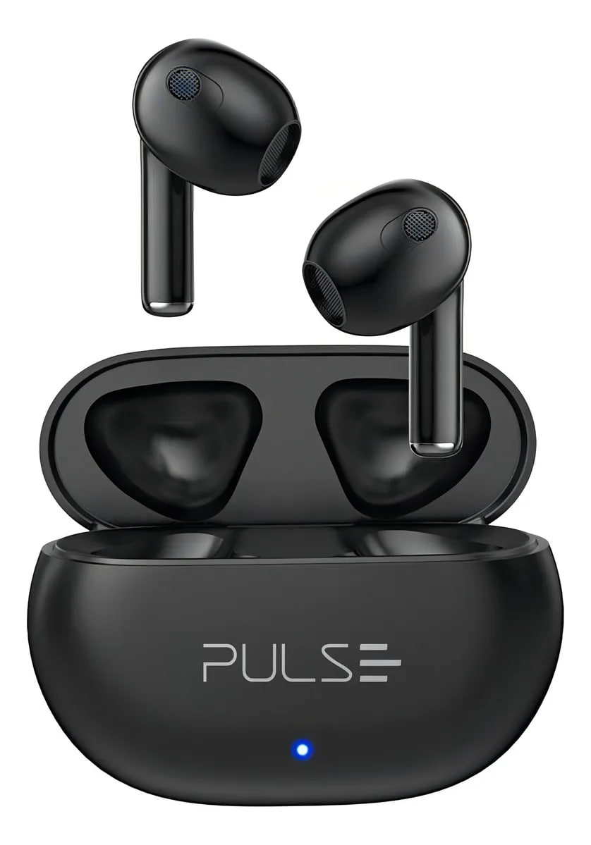 Fone de Ouvido Pulse TWS Bluetooth 5.3 com Touch, Som Estéreo e até 12h de Bateria  PH413