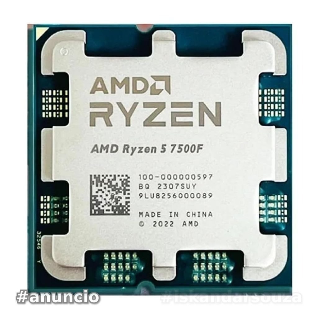 AMD Ryzen 5 7500F, 5.0GHz Max Turbo, Cache 38MB, AM5, OEM 100-000000597