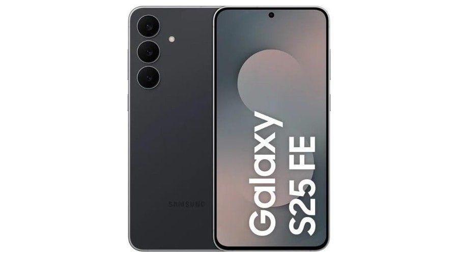 Celular Samsung Galaxy S25 Fe 5G, 128GB, 8GB, Câmera Tripla - Jet Black