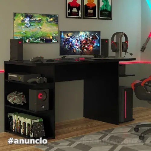 MercadoLivre  Mesa Gamer Madesa 9409 - Preto