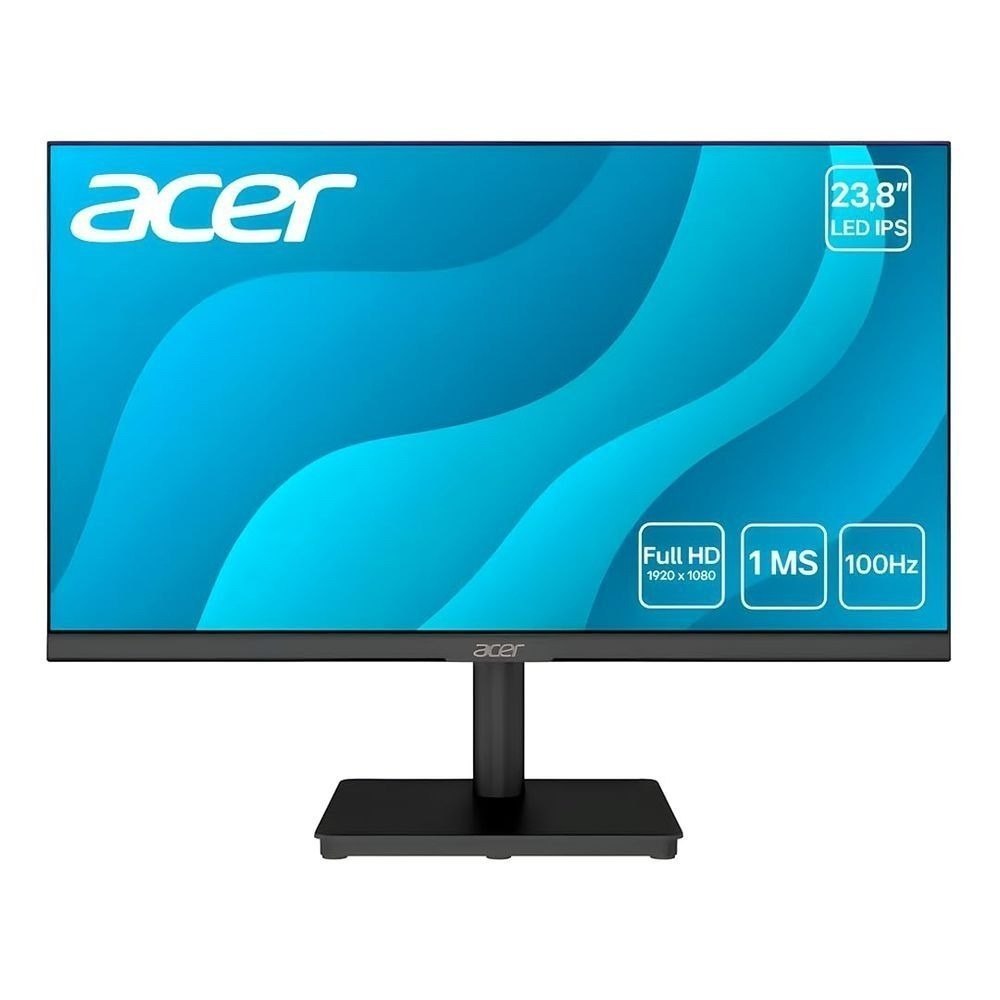 Monitor Gamer Acer LED IPS 23,8 Full HD HDMI VGA MK241Y - Preto