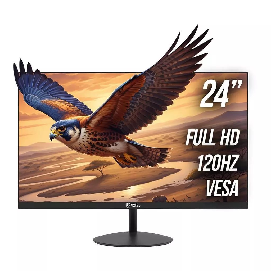 Monitor Safe Gamer ProWork 23,8 FHD 120Hz HDMI VGA Preto - MO024