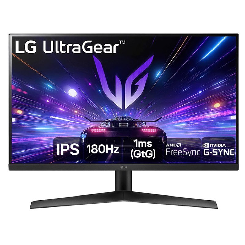 Monitor Gamer LG UltraGear 27 27GS60F-B IPS Full HD 180Hz 1ms GtG NVIDIA G-SYNC AMD FreeSync HDR10 sRGB 99 HDMI DisplayPort