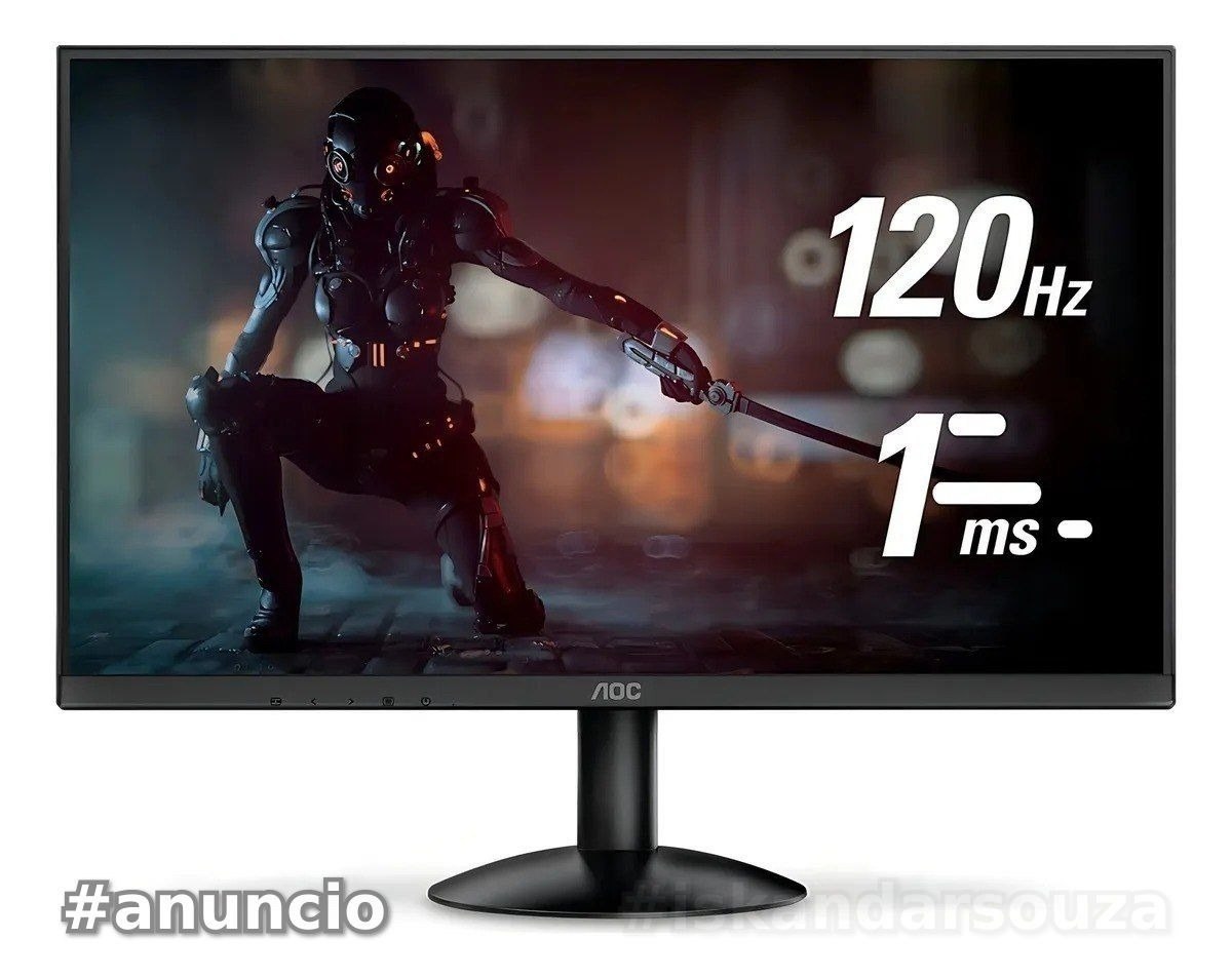 Monitor AOC 21 22B30HM23 FHD, 120Hz, 1MS, Preto