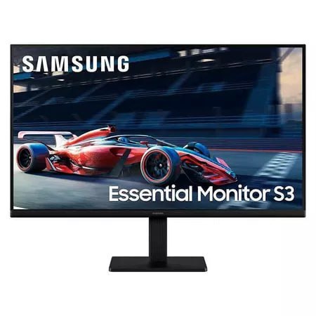 Monitor Gamer Samsung S3 24 FHD, IPS, 100Hz, HDMI e VGA, Preto - LS24D300GALMZD