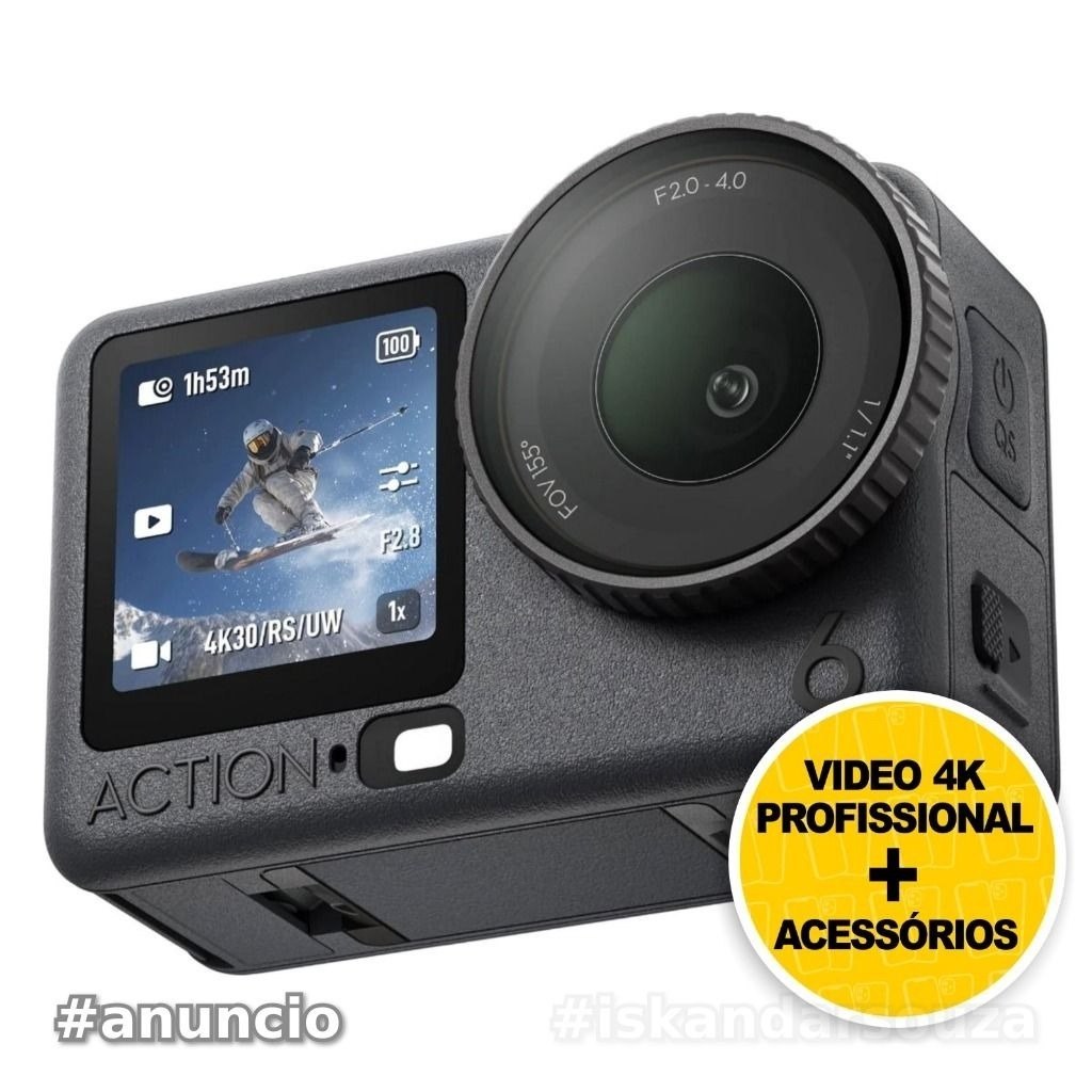 Câmera de Ação DJI Osmo Action 6 Standard BR COMBO