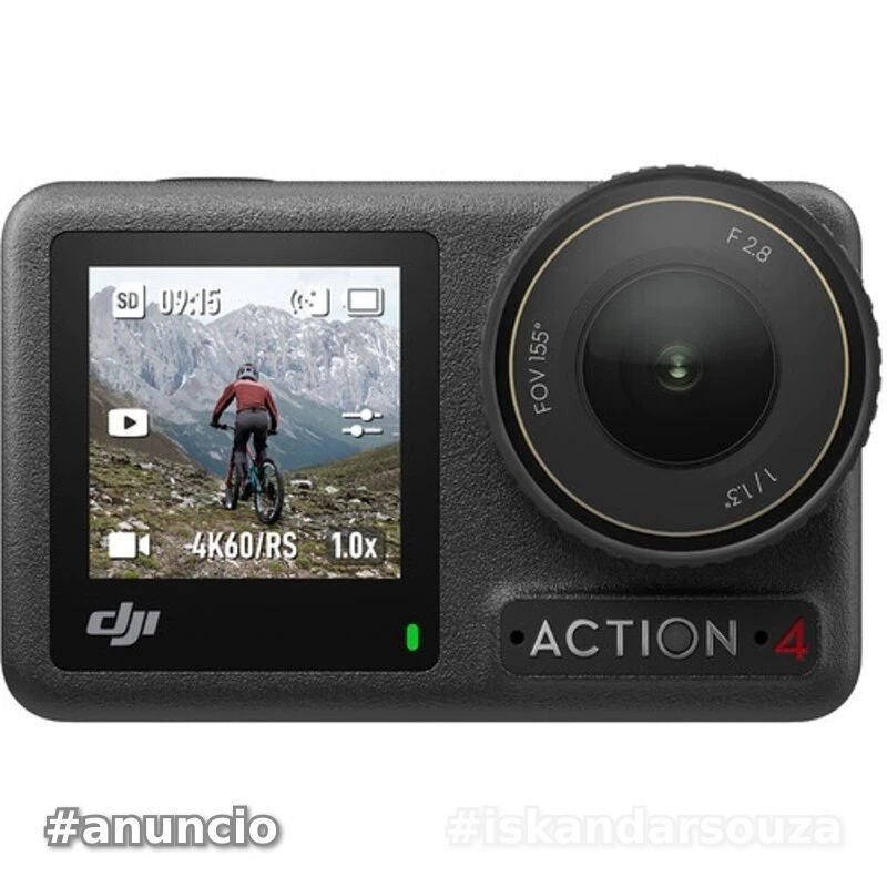 Camera Dji Osmo Action 4 Standard Combo NOVA PROMOÇÃO 100 ORIGINAL  NF
