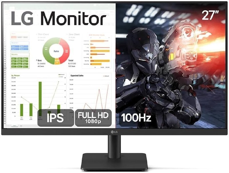 MONITOR GAMER 27 LG IPS 100HZ FULL HD 27MS500-B