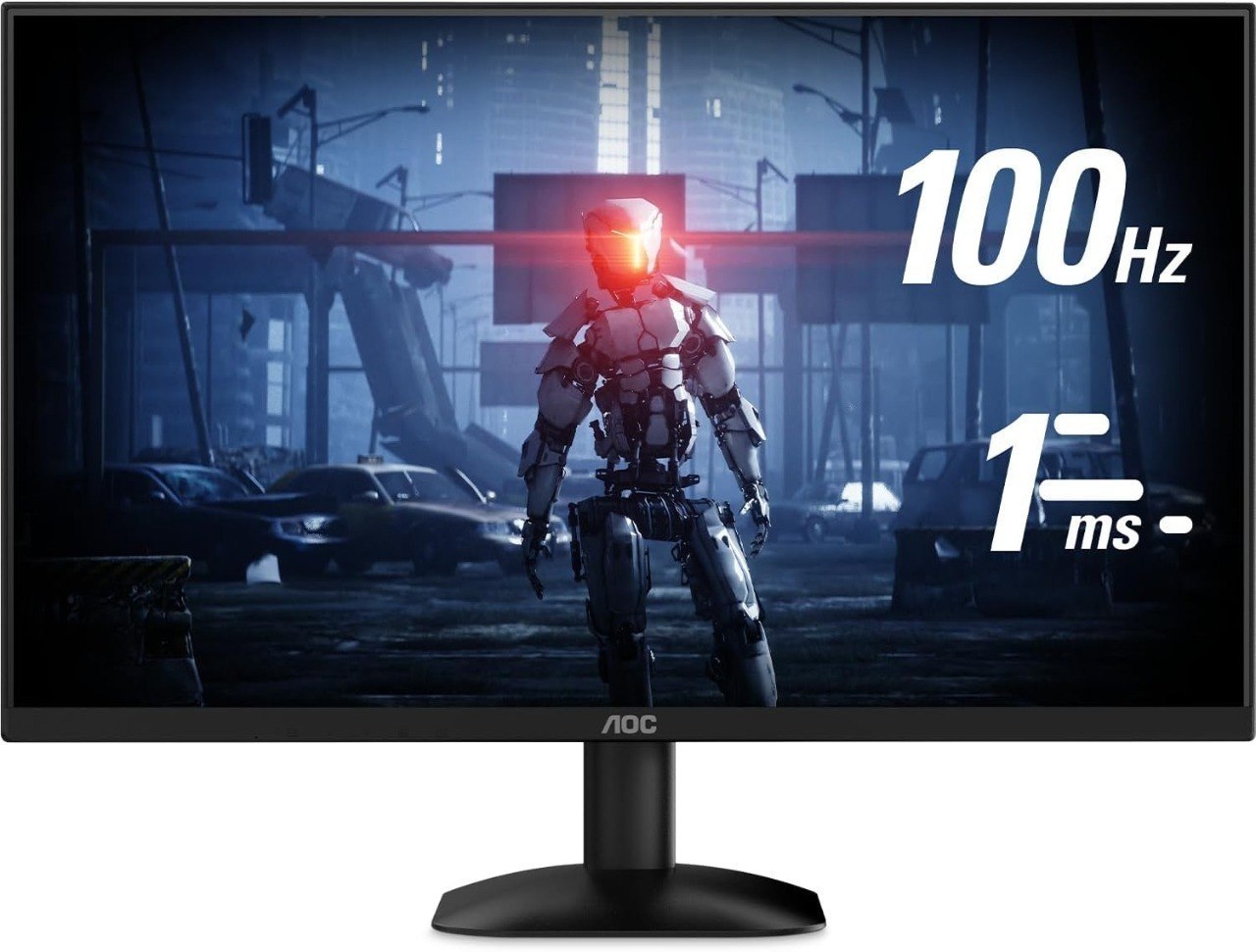 Parcelado! AOC, Monitor 23,8 100Hz, 24B35HM2, 1ms Gaming, HDMI