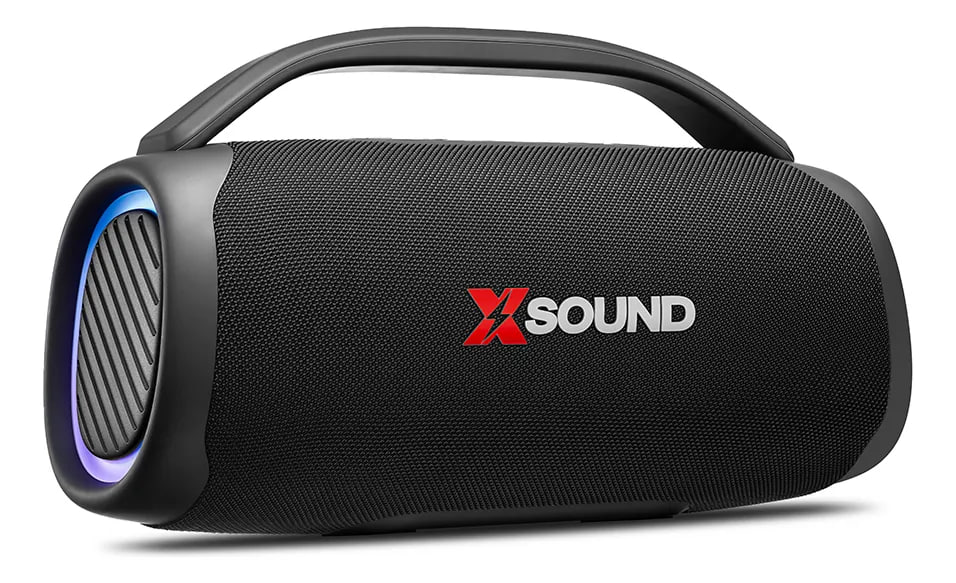 Caixa De Som Boombox Mondial Xsound- Bx-100-bl - 100w Cor Preto