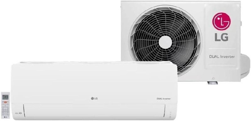 LG Ar Condicionado Split LG AI Dual Inverter Compact 9000 BTUh Frio S3-Q09AAQAK - 220 Volts
