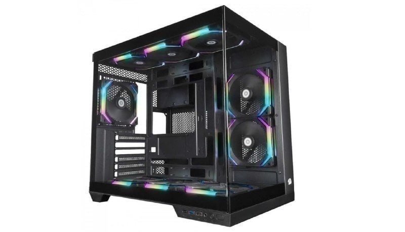 Gabinete Gamer Redragon Wideload Pro - Mid Tower, USB 3.02.0, Aquário, Vidro Panorâmico Sem fans