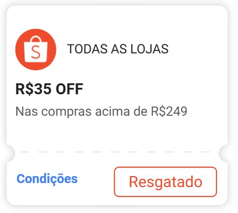 Cupom Shopee