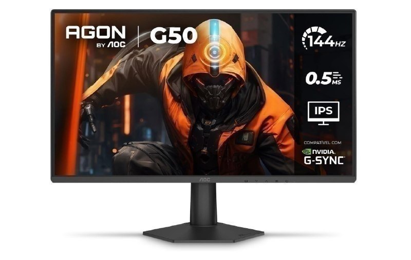 Monitor Gamer AOC AGON G50 27 144Hz 0,5ms IPS HDR10 G-SYNC 27G50F