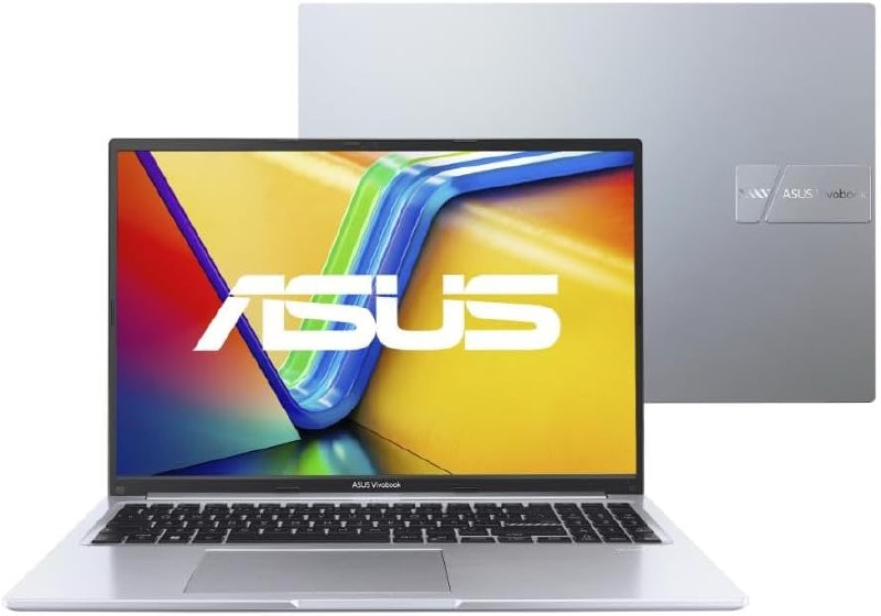 Notebook ASUS Vivobook 16 X1605VA Intel Core i7 1355U 8Gb Ram 512Gb SSD Linux KeepOS Tela 16 IPS FHD Silver - MB742
