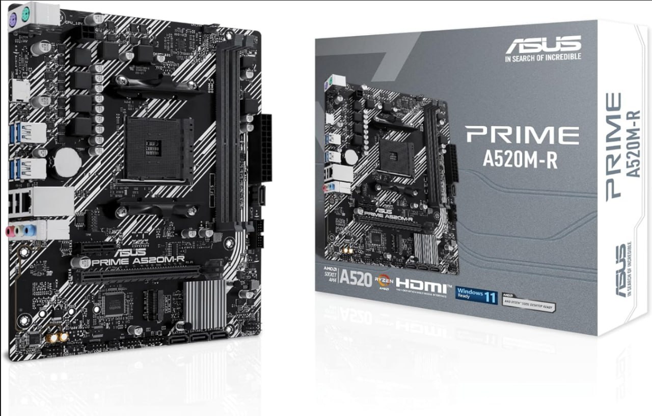 PLACA MAE AMD ASUS PRIME A520M-R DDR4 AM4