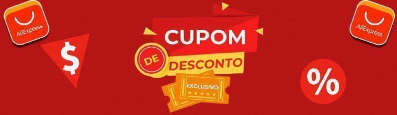 Cupons EXCLUSIVOS AliExpress FUNCIONAIS