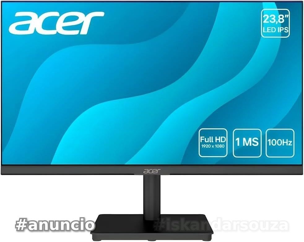 Monitor Acer mk241y 23.8 IPS Full HD 100hz 1ms HDMIVGA Design Zero Frame